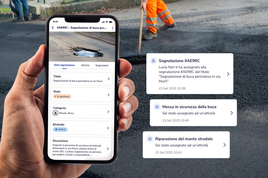 comuni-chiamo pro app gestione segnalazioni