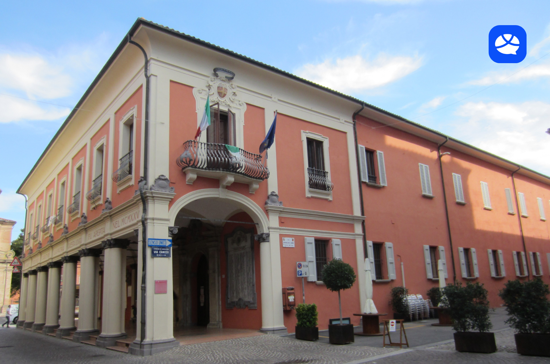 Comune di Medicina testimonianza utilizzo app segnalazioni Comuni-Chiamo